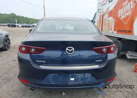 2022 Mazda Mazda3 Preferred из США, поврежденный, VIN 3MZBPACL1NM317741